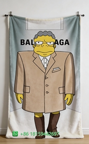 Balenciaga Throw Blankets